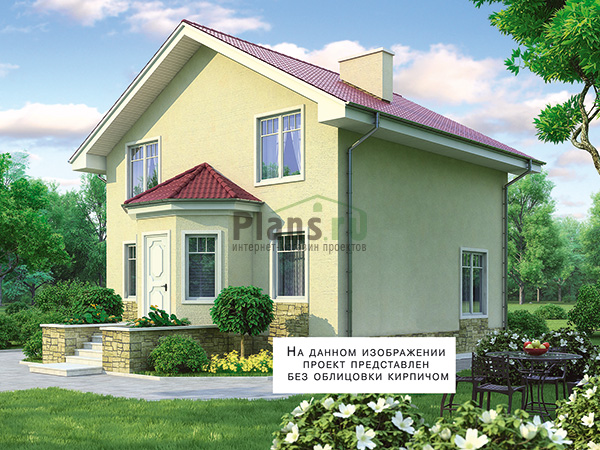 Классический дом с цокольным этажом №59-29