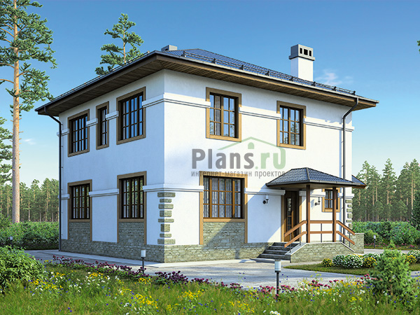 Дом из кирпича №45-38