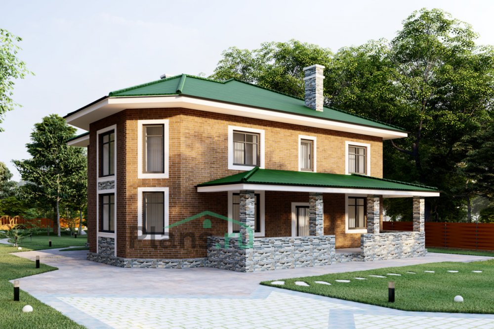 Дом с большой гостиной 231м²