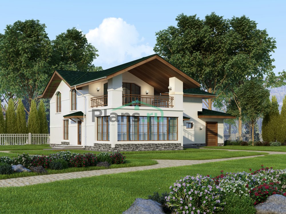 Европейский дом из газобетона 250 кв.м